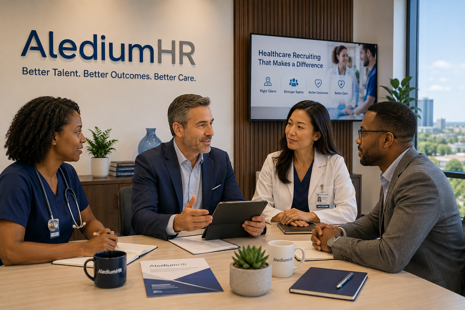 Healthcare clinical leader — AlediumHR places executives and clinical professionals across the U.S. and Canada