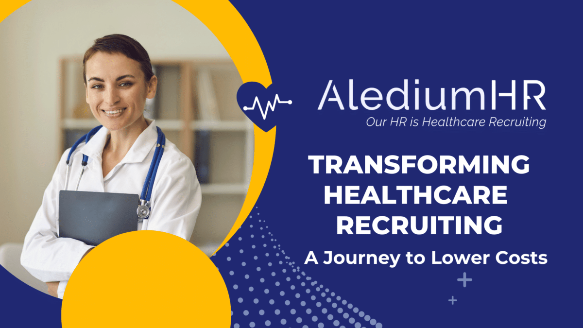 AlediumHR specializes in direct-hire healthcare recruiting. We connect top talent for leading hospitals and healthcare organizations.