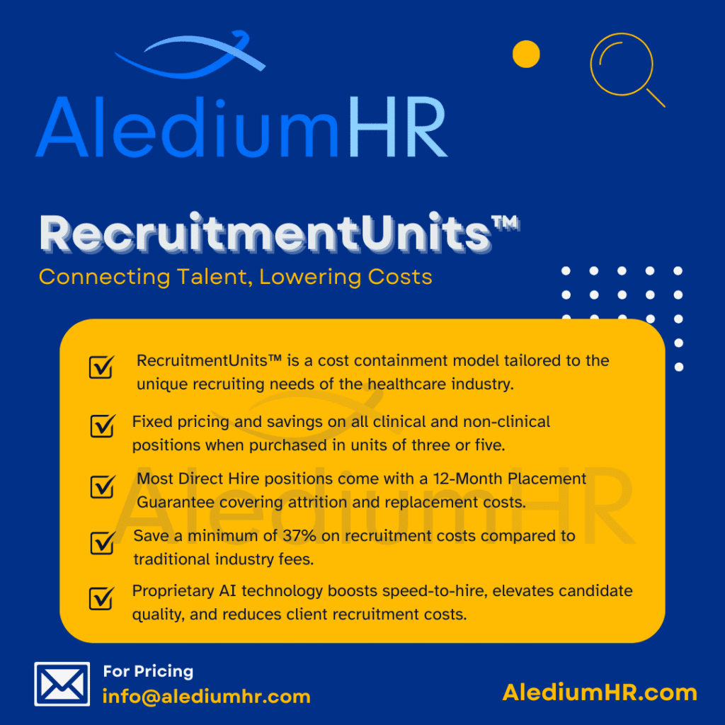 AlediumHR | RecruitmentUnits